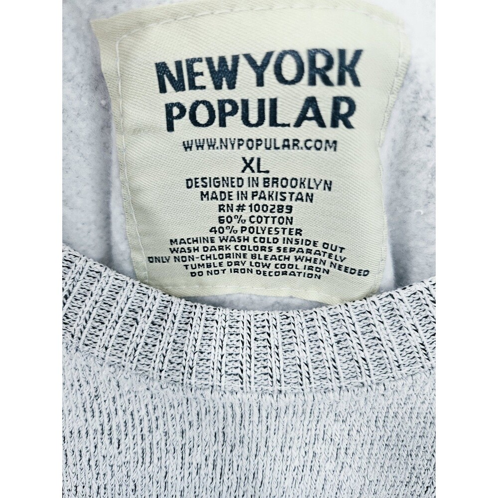 New York Popular Men’s Phoenix Graphic Fleece Crewneck Pullover XL NTFPHX-GB-XL - Picture 4 of 8